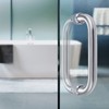 Ranbo Hardware 8" Back to Back Tubular Shower Door Pull