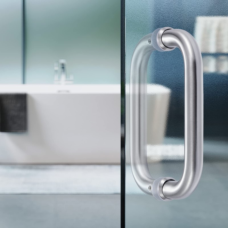Ranbo Hardware 8" Back to Back Tubular Shower Door Pull