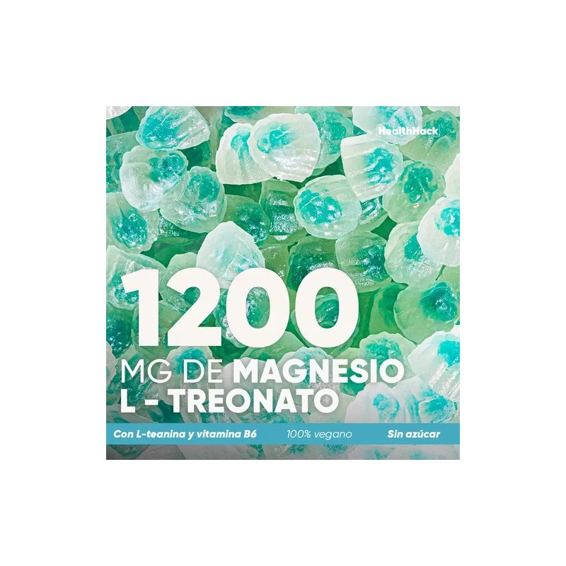 Gomitas De L-treonato De Magnesio | 60 Gomitas Para 1