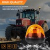 Qiping LED Beacon, 12 V/24 V Car Warning Light, Orange