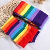 Sosoport Women Rainbow Leg Warmers - Girls Pride Rainbow Thigh