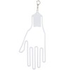 Hokushin Trading HTC Golf Glove Hanger, White, S-XL, 8.7 -
