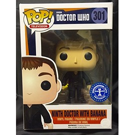Funko Pop Doctor Who Television Ninth 9th Doctor with Banana Hot Topic Exclusive
