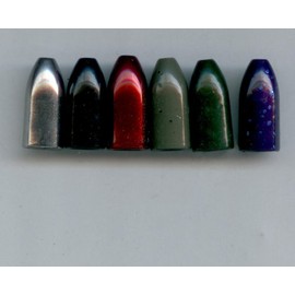 S & J's TACKLE BOX Tungsten Worm Weights 1/4oz (3 PER Pack) Black Colors