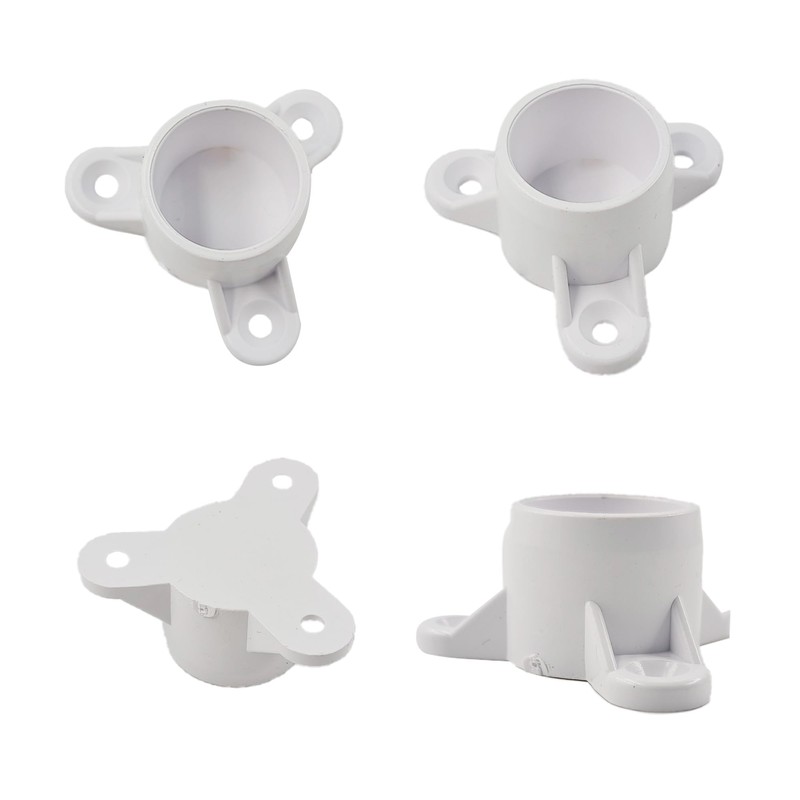 PDETVEO 6PCS 3/4 Inch PVC Table Leg Caps, Furniture Grade