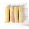 FOMIYES Bamboo Lip Balm Tubes Caps Refillable Natural Lipstick Containers