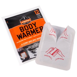 Ergodyne N-Ferno 6997 Adhesive Body Warmer, Air Activated Heat Pad, Up to 12 Hours of Warming