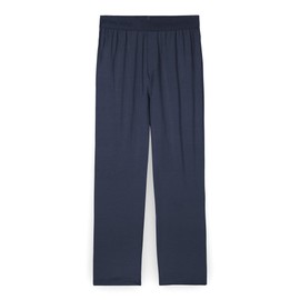 Tommy John Men's Second Skin Pajama Pants, Comfortable Soft with Pockets Sleepwear, Lounge, Yoga, Sweatpants for Men, Elastic Band Pajama Bottoms (Dress Blue, Small)