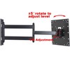 VideoSecu Articulating TV Wall Mount Bracket for Most 22 to