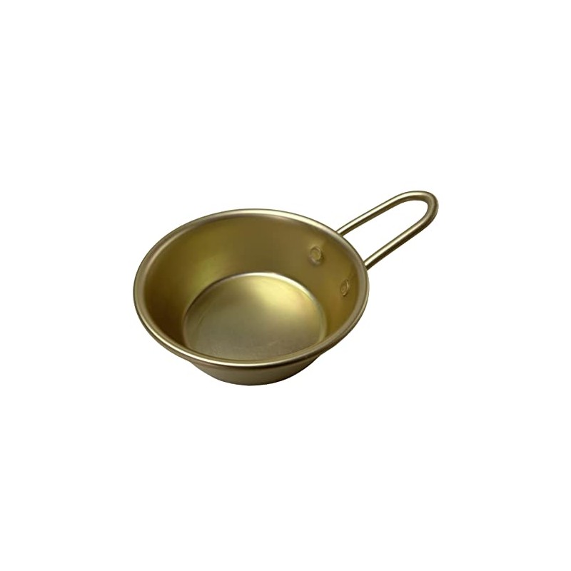 Maekawa Metal Aluminum Makgeolli Cup with Handle, 4.3 inches (11