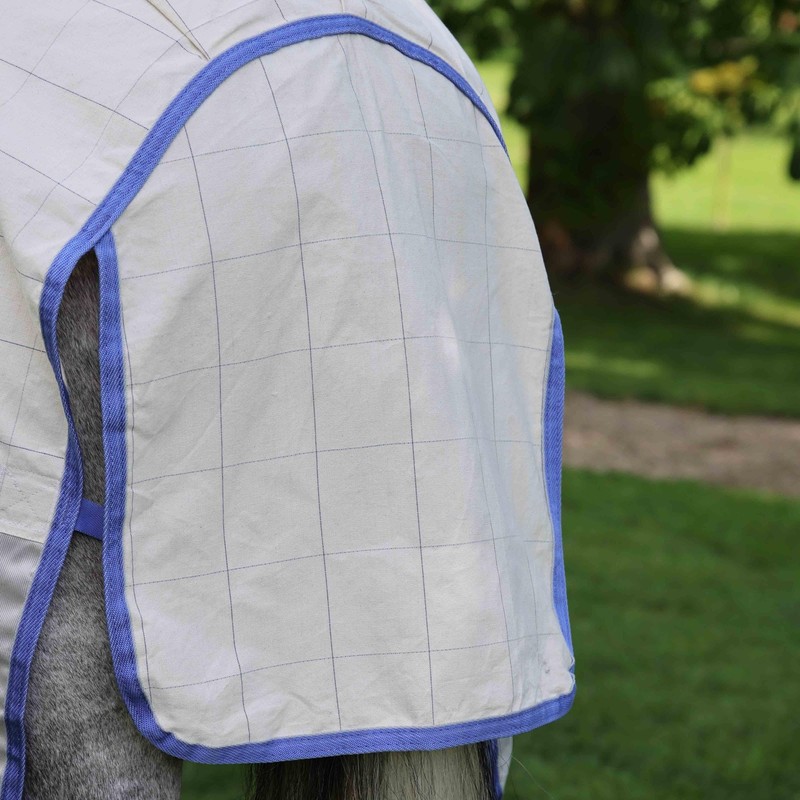 Shires Tempest Original Summer Shield with Mesh - Grey 5ft9