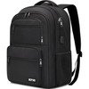Black Backpack for School, School Backpack for Boys Girls Teens,