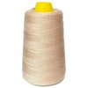 Young Hair Thick Human Hair Sewing Thread with 3pcs Curl