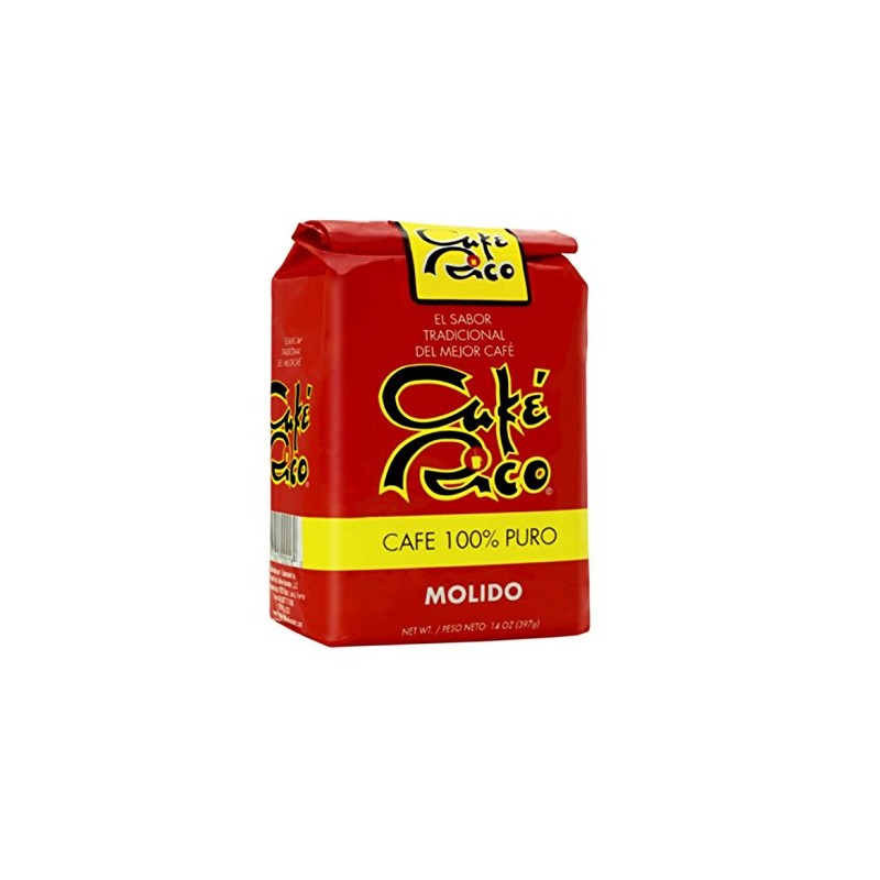 Cafe Rico Ground Regular Puerto Rican Coffee, 14 Ounce Bag