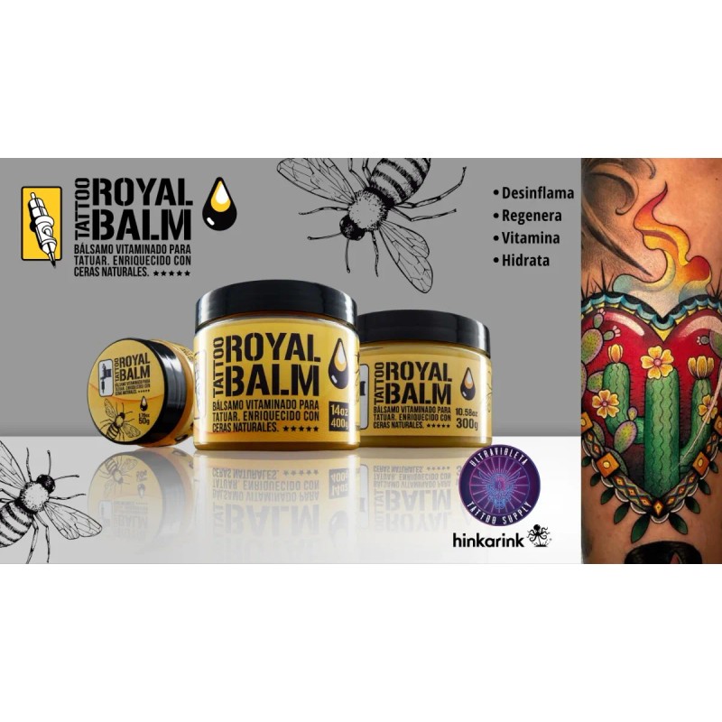 Bálsamo 400g Profesional Tatuar Hinkarink Tattoo Royal