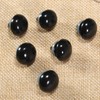 20Pcs Black Plastic Safety Eyes with Washers, Craft Eyes, for