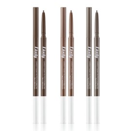 IPKN Lively Slim Auto Eyebrow 1+1 / 1.5mm Ultra-Slim Pencil / 입큰 라이블리 슬림 오토 아이브로우 1+1 1.5mm 초슬림 펜슬