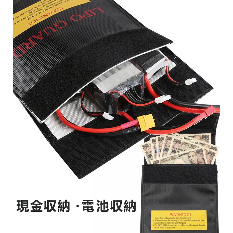 CigaMaTe Fireproof Bag, Supervised by Former Firefighter / Disaster Reservoir