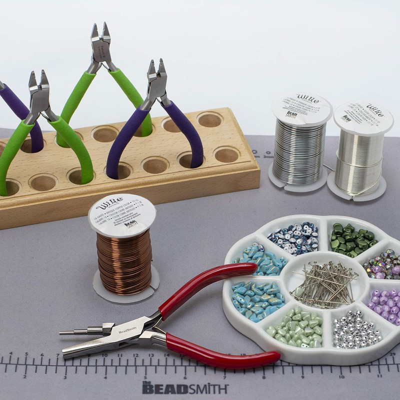 The Beadsmith (ビーズスミス) 3ステップ ラウンド/コンケーブ (中空) ペンチ - 3-4-5mmのループを作成 -