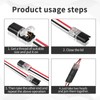 6 PCS Wire Connectors,Electrical Connectors with Locking Buckle,Electrical Wire Connectors，Cable