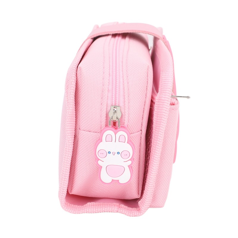 Large Pencil Case Canvas Detachable Portable Large Capacity Pencil Pouch