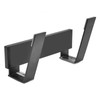 Pot Lid Holder Slidable Wall Mount Chopping Board Storage Rack