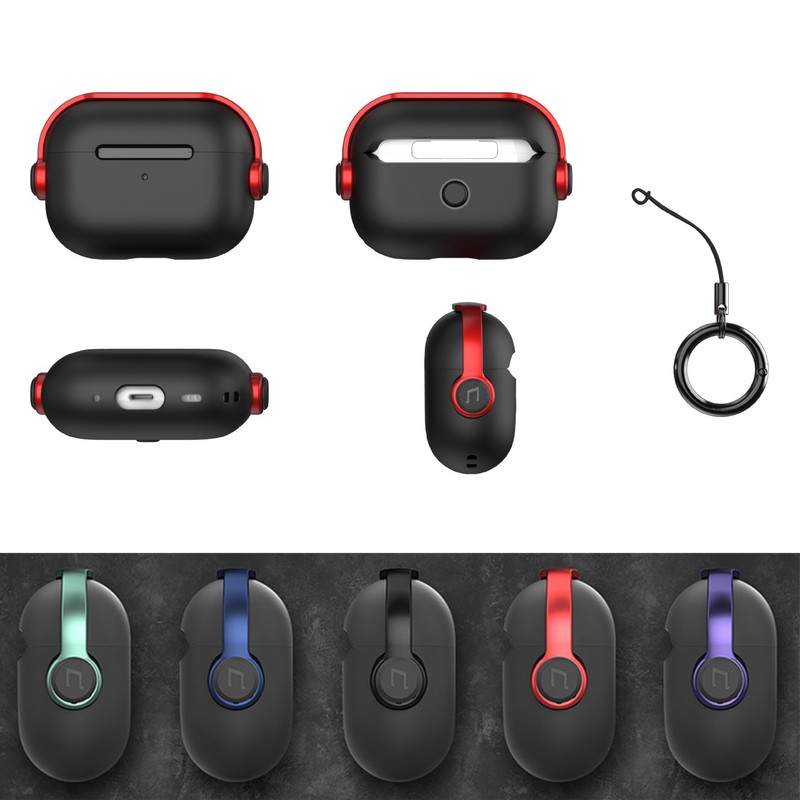 Airpods Pro Case with Safety Lock, Shockproof, Airpods Pro Case,