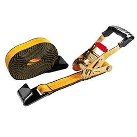 Caterpillar - MRS/ 1 Pc. 2In x 27' Ratchet Tie Down Flat Hook (3300/10000), TRANS, Trailers & Access, Cargo Control, Tie Downs (980334N)