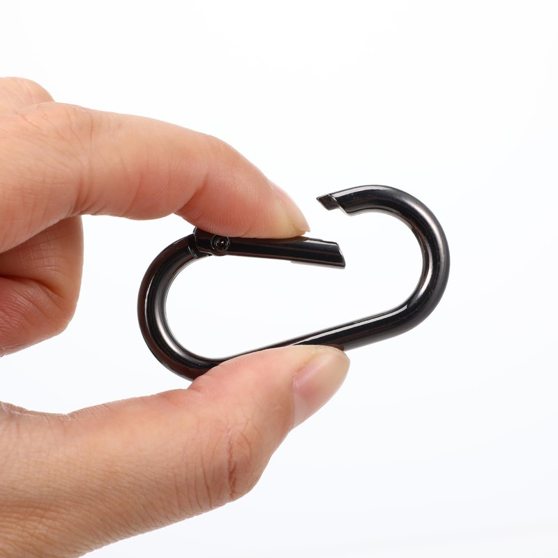 Keychain Clip, 6 Pcs Key Clip for Purse Gold Carabiner