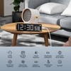 NPHMbM WiFi Clock with NTP Sync, LED Table Clock WiFi