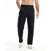 WZIKAI Men's Tear Away Pants Casual Side Snap Open Sweatpants