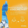 O2COOL Light Blue Portable Misting Fan Handheld Cooling System for