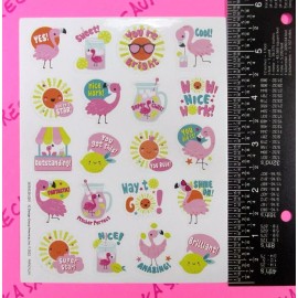 Eureka Flamingo Strawberry Lemonade Scented Scratch & Sniff Sticker Eureka