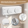 Retractable Clothesline Indoor, Non-Sagging Outdoor Clothes Line Retracting, 16.7 Ft