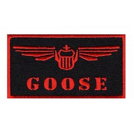 Goose Nick Bradshaw Top Gun Film Iron on Sew on Patch (MTP2)