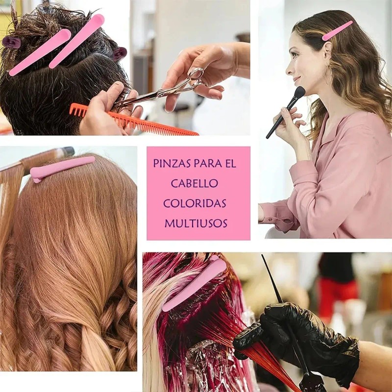 28 Kit Peines Regadera Pinzas De Cabello De Peines Cepillo