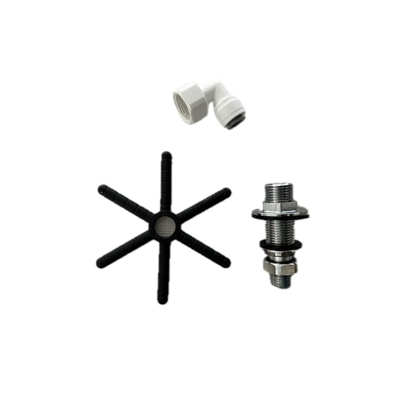 Jug Rinser Valve Assembly Black Star - Diameter 11cm in