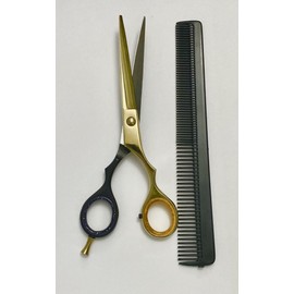 Hairdressing Scissor Kits Hair Cutting Barbers Scissor with Adjustable Screw for Professional Hairdresser ​Grooming Styling Men Women - Hairdressing Scissor with Comb