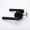 Knurled Privacy Door Handle for Bedroom & Bathroom