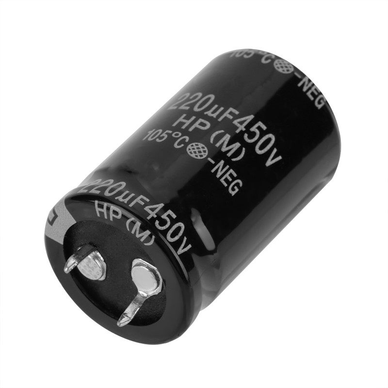 10Pcs 450V 220uF Radial Electrolytic Capacitor Set Electronic Component Kit