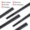 HuaLan Reusable Fiberglass Chopsticks Dishwasher-Safe Chopsticks Non-Slip Design Chop Sticks