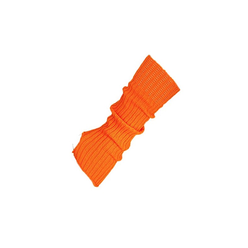 Starlite 38cm Flo Orange Stirrup Leg Warmers