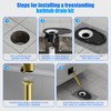 Freestanding Tub Drain Kit - Free Standing Tub Drain Rough-in