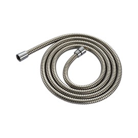 YODEL Shower Hose 96 Inches Extra Long Steel Handheld Shower head Hose with Solid Brass Connector,Chrome