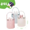 Pack of 3 Children's Easter Baskets with Handle, Easter Baskets