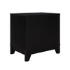 Manhattan Comfort Sheridan Cane Mid Century Modern Nightstand with 1