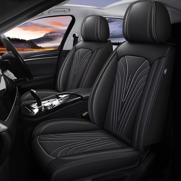 DISUTOGO 2 Front Car Seat Cover Fit for Ford Escape