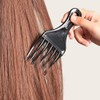 OUDQFCJ Finger Styler Afro Comb Coarse Hair Comb Plastic Comb