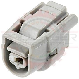 Ballenger Motorsports - 1 Way Coolant/Knock Sensor Connector Plug Housing Compatible with Toyota # 90980-11428