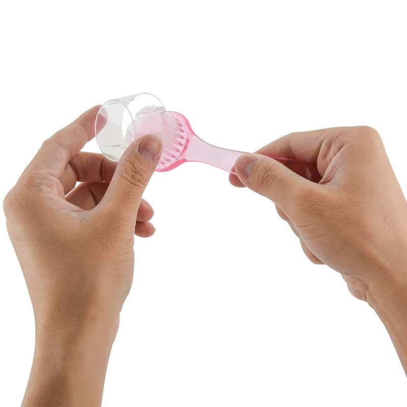 CM Pack of 4 Nail Brushes Manicure Fingernail Scrubbing Cleaning